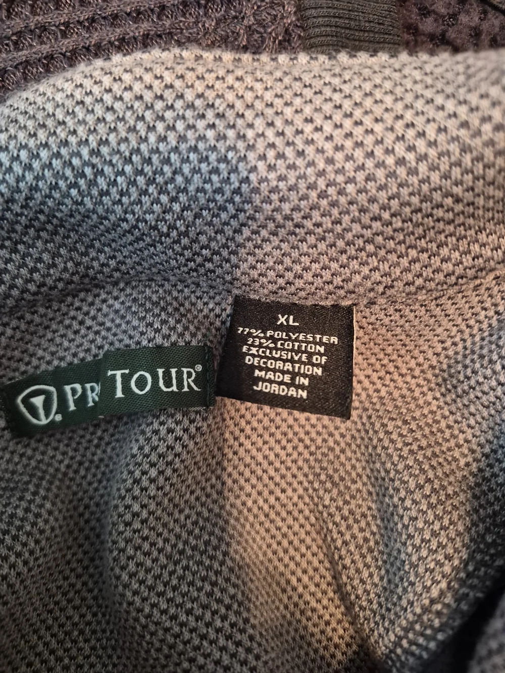 Pro Tour Men's Half-Zip Pullover Sweater - Gray Xl